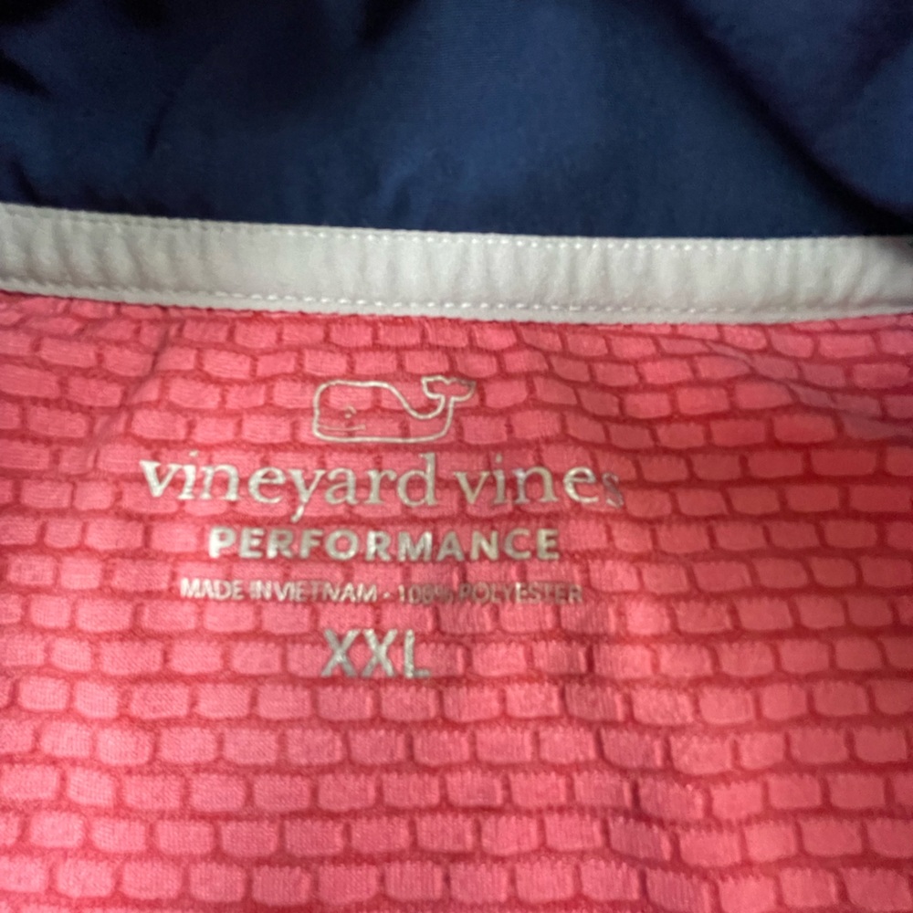 Vineyard Vines Coral Performance Pullover Xxl - image 2